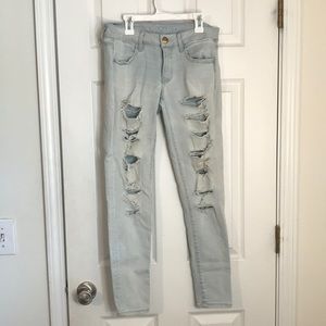 American Eagle Outfitters Super Low Rise Jeggings